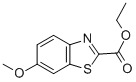 6-METHOXY-2-BENZOTHIAZOLECARBOXYLIC ACID ETHYL ESTER CAS#: 313371-32-3