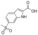 6-(METHYLSULFONYL)-1H-INDOLE-2-CARBOXYLIC ACID CAS#: 383132-63-6