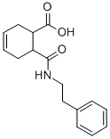 6-PHENETHYLCARBAMOYL-CYCLOHEX-3-ENECARBOXYLIC ACID CAS#: 351982-48-4