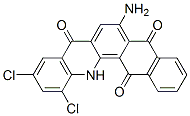 6-amino-10,12-dichloronaphth[2,3-c]acridine-5,8,14(13H)-trione CAS#: 4215-99-0
