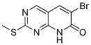 6-broMo-2-(Methylthio)pyrido[2,3-d]pyriMidin-7(8H)-one CAS#: 352328-87-1