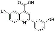 6-bromo-2-(3-hydroxyphenyl)quinoline-4-carboxylic acid CAS#: 313241-30-4