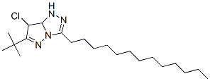 6-tert.-Butyl-7-chlor-3-tridecyl-1-H-pyrazol[5,1-c]-[1,2,4-triazol CAS#: 159038-16-1