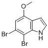 6,7-DIBROMO-4-METHOXY-1H-INDOLE CAS#: 158920-11-7