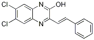 6,7-Dichloro-3-styryl-quinoxalin-2-ol CAS#: 149366-37-0