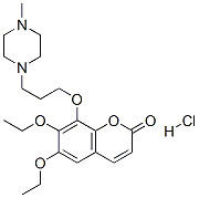 6,7-diethoxy-8-[3-(4-methylpiperazin-1-yl)propoxy]chromen-2-one hydroc hloride CAS#: 148711-81-3