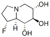 6,7,8-Indolizinetriol, 1-fluorooctahydro-, 1R-(1.alpha.,6.alpha.,7.beta.,8.alpha.,8a.alpha.)- CAS#: 156198-81-1