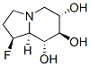 6,7,8-Indolizinetriol, 1-fluorooctahydro-, 1S-(1.alpha.,6.beta.,7.alpha.,8.beta.,8a.beta.)- CAS#: 156150-82-2