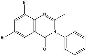 6,8-dibroMo-2-Methyl-3-phenylquinazolin-4(3H)-one CAS#: 4145-21-5