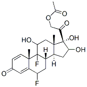 6,9-Difluoro-11,16,17,21-tetrahydroxypregna-1,4-diene-3,20-dione 21-acetate CAS#: 4306-83-6