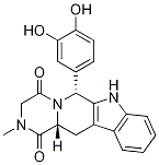 (6R,trans)-6-(3,4-dihydroxyphenyl)-2,3,6,7,12,12a-hexahydro-2-Methyl-pyrazino[1',2':1,6]pyrido[3,4-b]indole-1,4-dione CAS#: 171489-03-5
