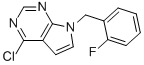 7-(2-FLUOROBENZYL)-4-CHLORO-7H-PYRROLO[2,3-D]PYRIMIDINE CAS#: 171620-43-2