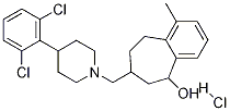 7-[[4-(2,6-Dichlorophenyl)-1-piperidinyl]methyl]-6,7,8,9-tetrahydro-1-methyl-5H-benzocyclohepten-5-olhydrochloride CAS#: 371980-98-2