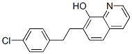 7-(4-CHLOROPHENETHYL)QUINOLIN-8-OL CAS#: 160094-86-0
