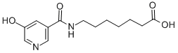 7-[(5-HYDROXY-PYRIDINE-3-CARBONYL)-AMINO]-HEPTANOIC ACID CAS#: 325970-23-8