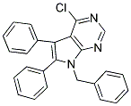 7-BENZYL-4-CHLORO-5,6-DIPHENYL-7H-PYRROLO[2,3-D]PYRIMIDINE CAS#: 173458-82-7