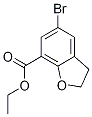 7-Benzofurancarboxylic acid, 5-broMo-2,3-dihydro-, ethyl ester CAS#: 149109-10-4