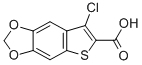 7-CHLOROTHIENO[2,3-F][1,3]BENZODIOXOLE-6-CARBOXYLIC ACID CAS#: 334720-22-8
