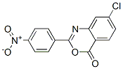 7-Chloro-2-(p-nitrophenyl)-4H-3,1-benzoxazin-4-one CAS#: 40728-79-8
