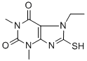 7-ETHYL-8-MERCAPTO-1,3-DIMETHYL-3,7-DIHYDRO-PURINE-2,6-DIONE CAS#: 335403-18-4