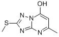 7-HYDROXY-5-METHYL-2-METHYLTHIO-S-TRIAZOLO[1,5-A]PYRIMIDINE CAS#: 40775-78-8