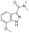 7-METHOXY-N,N-DIMETHYL-1H-INDAZOLE-3-CARBOXAMIDE CAS#: 354570-65-3