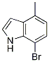 7-bromo-4-methyl-1H-indole CAS#: 165669-07-8
