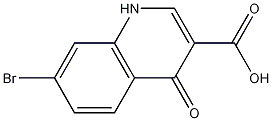 7-bromo-4-oxo-1,4-dihydroquinoline-3-carboxylic acid CAS#: 154326-11-1