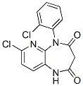 7-chloro-5-(2-chlorophenyl)-1,3-dihydro-2H-pyrido[3,2-b]-1,4-diazepin-2-one 4-oxide CAS#: 42785-23-9