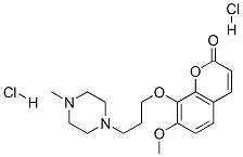 7-methoxy-8-[3-(4-methylpiperazin-1-yl)propoxy]chromen-2-one dihydroch loride CAS#: 148711-85-7