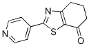 7(4H)-Benzothiazolone, 5,6-dihydro-2-(4-pyridinyl)- CAS#: 154404-90-7