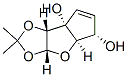 7aH-Cyclopenta[4,5]furo[2,3-d]-1,3-dioxole-5,7a-diol, 3a,4a,5,7b-tetrahydro-2,2-dimethyl-, (3aR,4aR,5S,7aR,7bR)- (9CI) CAS#: 352422-80-1