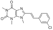 8-(3-CHLOROSTYRYL) CAFFEINE A2A ADENOSIN E RECEPTO CAS#: 147700-11-6