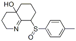 8-(4-tolylsulfinyl)-2,3,4,4a,5,6,7,8-octahydro-4a-quinolinol CAS#: 154325-32-3