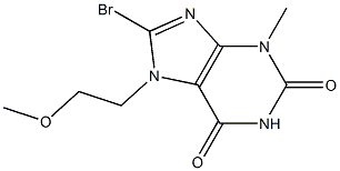 8-BroMo-3,7-dihydro-7-(2-Methoxyethyl)-3-Methyl-1H-purine-2,6-dione CAS#: 313470-45-0