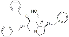 8-Indolizinemethanol, octahydro-1,6,7-tris(phenylmethoxy)-, 1S-(1.alpha.,6.beta.,7.alpha.,8.beta.,8a.beta.)- CAS#: 171925-37-4