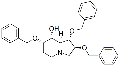 8-Indolizinol, octahydro-1,2,7-tris(phenylmethoxy)-, 1S-(1.alpha.,2.beta.,7.alpha.,8.alpha.,8a.alpha.)- CAS#: 171925-19-2