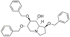 8-Indolizinol, octahydro-1,6,7-tris(phenylmethoxy)-, 1S-(1.alpha.,6.beta.,7.alpha.,8.beta.,8a.beta.)- CAS#: 156150-89-9