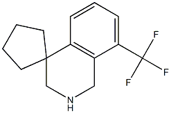 8'-(trifluoroMethyl)-2',3'-dihydro-1'H-spiro[cyclopentane-1,4'-isoquinoline] CAS#: 1314709-76-6