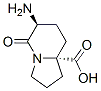 8a(1H)-Indolizinecarboxylicacid,6-aminohexahydro-5-oxo-,(6S-trans)-(9CI) CAS#: 172140-60-2
