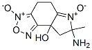 8aH-Pyrrolo[3,2-e]-2,1,3-benzoxadiazol-8a-ol,7-amino-4,5,7,8-tetrahydro-7-methyl-,3,6-dioxide(9CI) CAS#: 330982-52-0
