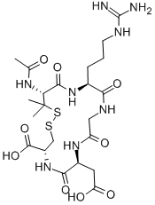 AC-PEN-ARG-GLY-ASP-CYS-OH CAS#: 151171-08-3