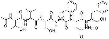 AC-THR-VAL-SER-PHE-ASN-PHE-OH CAS#: 150626-30-5