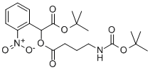 ALPHA-[4-[[(1,1-DIMETHYLETHOXY)CARBONYL]AMINO]-1-OXOBUTOXY]-2-NITRO-, 1,1-DIMETHYLETHYL ESTER BENZENEACETIC ACID CAS#: 158690-75-6