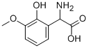 AMINO-(2-HYDROXY-3-METHOXY-PHENYL)-ACETIC ACID CAS#: 318269-97-5