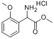 AMINO-(2-METHOXY-PHENYL)-ACETIC ACID METHYL ESTER HYDROCHLORIDE CAS#: 390815-44-8