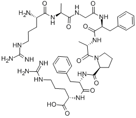 ARG-ALA-GLY-PHE-ALA-PRO-PHE-ARG CAS#: 154208-08-9