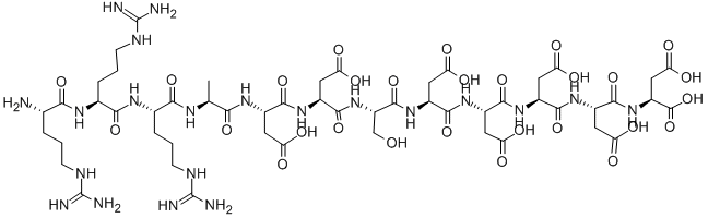 ARG-ARG-ARG-ALA-ASP-ASP-SER-[ASP]5 CAS#: 154444-98-1