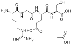 ARG-GLY-GLU-SER ACETATE SALT CAS#: 159002-32-1