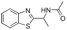 Acetamide, N-[1-(2-benzothiazolyl)ethyl]- (7CI,8CI) CAS#: 4089-98-9